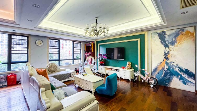 福州南北4室2厅皇庭丹郡4室2厅 | 150㎡ | 南 北 | 皇庭丹郡低楼层/共18层