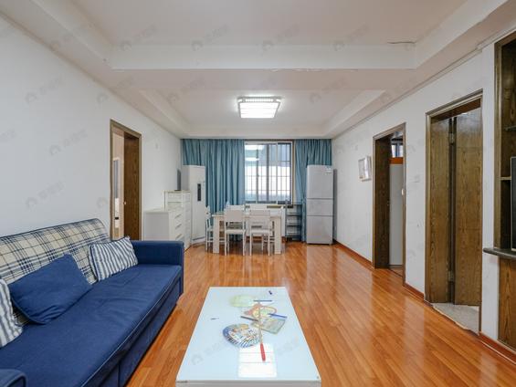 北京二附延安中间楼层，端头全明结构，得房率高可改5房户型，采光好4室2厅 | 109.21㎡ | 南 北 | 水部综合大楼中楼层/共7层